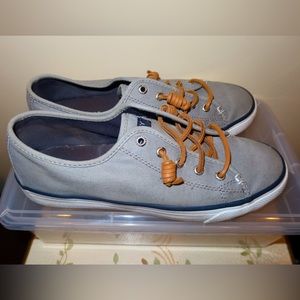 Sperry Top Sider Womens Seacoast Shoes Charcoal color